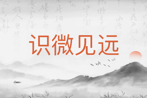 识微见远