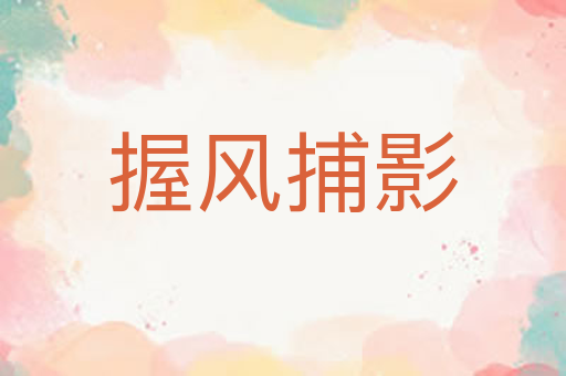 握风捕影