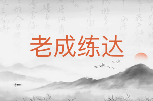 老成练达