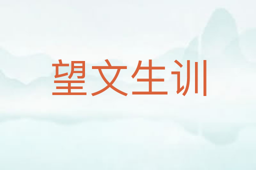 望文生训