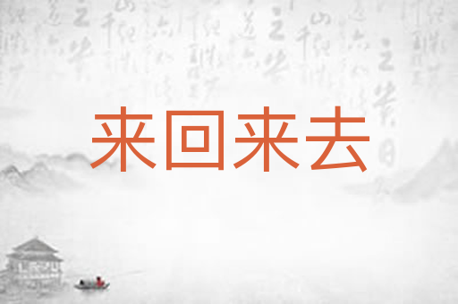 来回来去