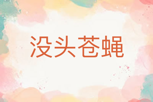 没头苍蝇