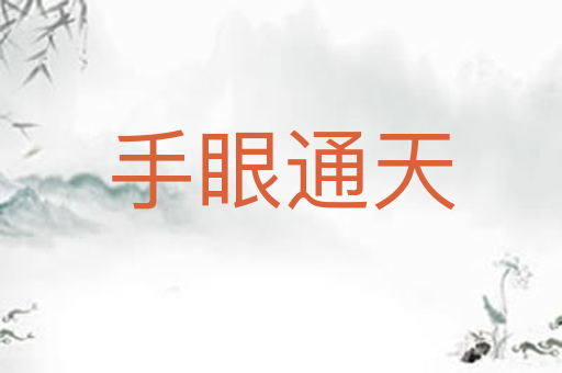 手眼通天