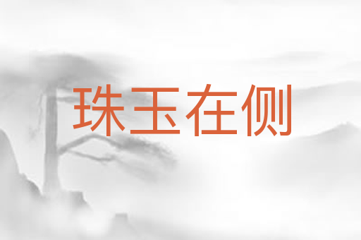 珠玉在侧