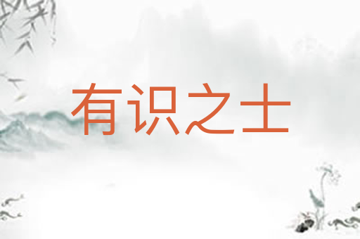 有识之士