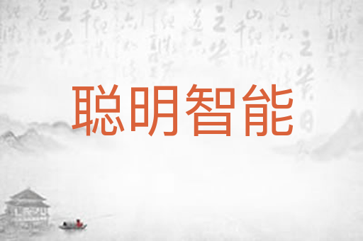 聪明智能