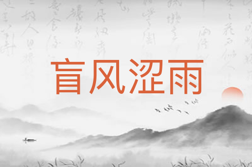 盲风涩雨