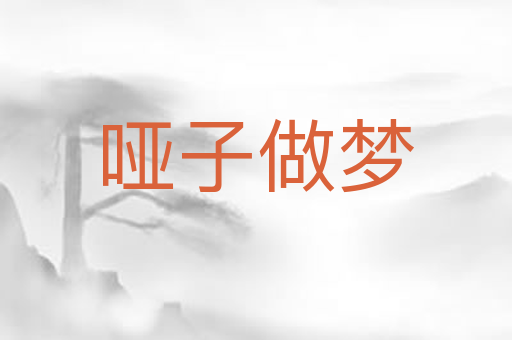 哑子做梦