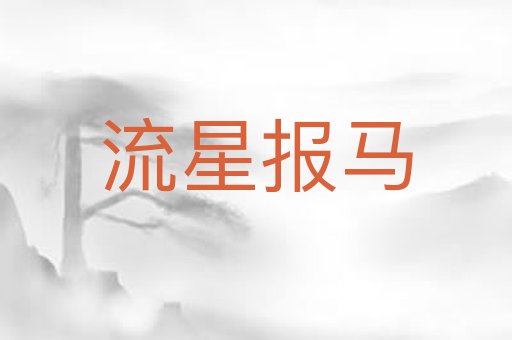 流星报马