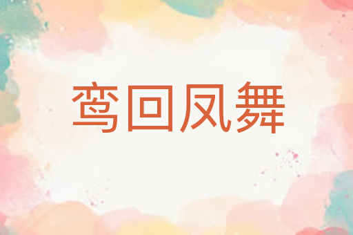 鸾回凤舞