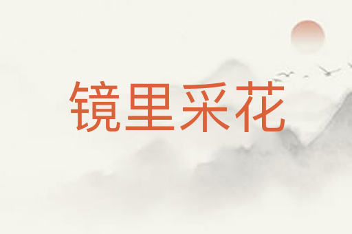 镜里采花