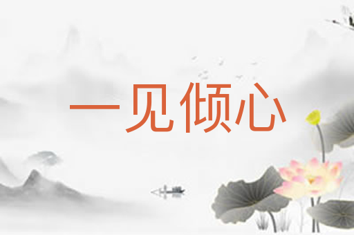 一见倾心