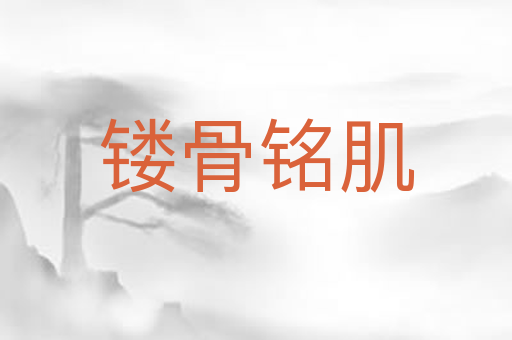 镂骨铭肌