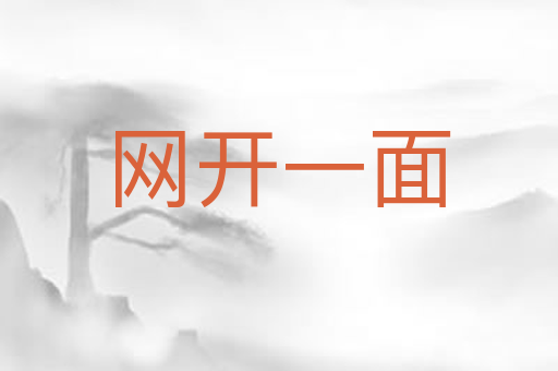 网开一面