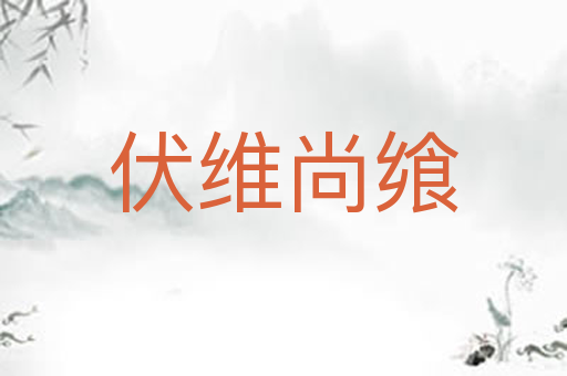 伏维尚飨