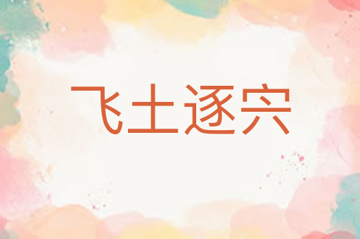 飞土逐宍