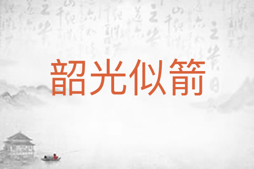 韶光似箭
