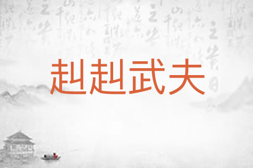 赳赳武夫