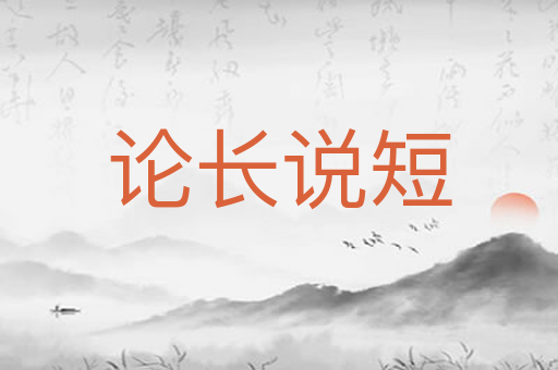 论长说短