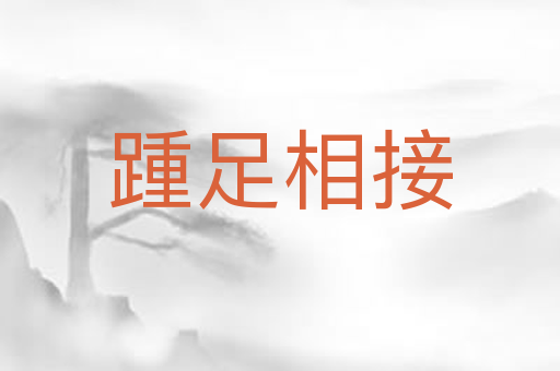 踵足相接
