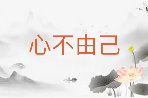 心不由己