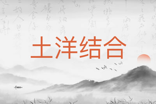 土洋结合