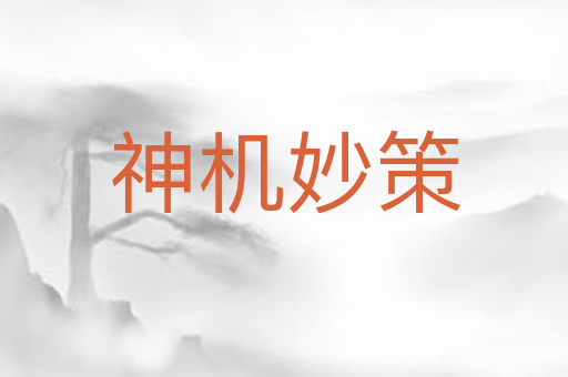 神机妙策