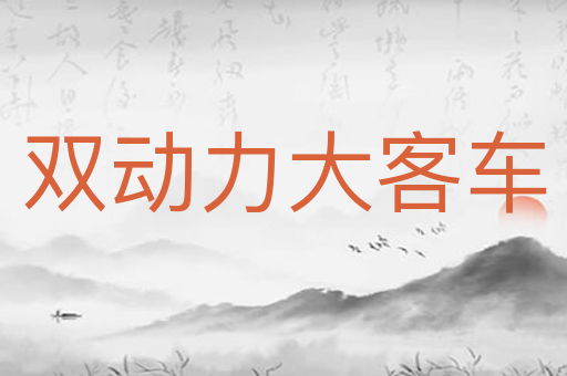 双动力大客车