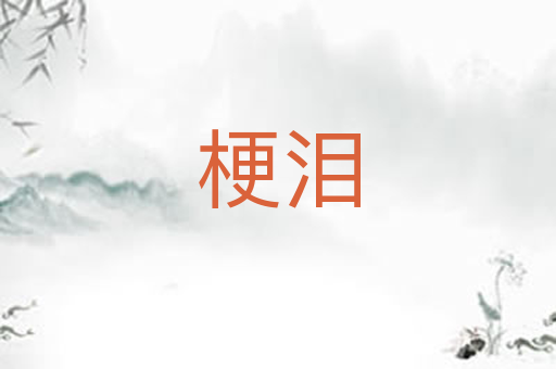 梗泪