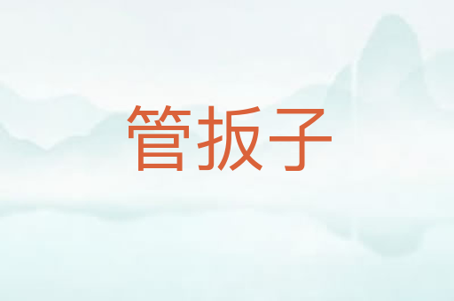 管扳子