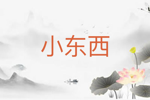 小东西
