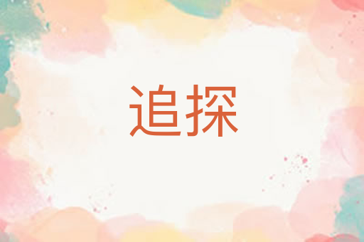 追探