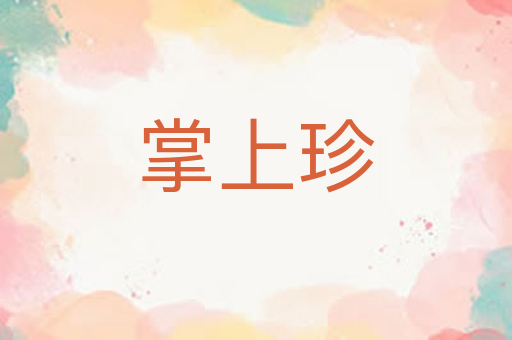 掌上珍