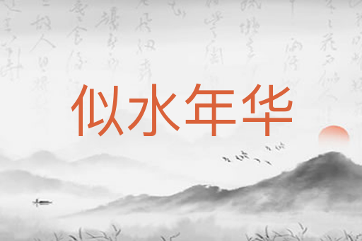 似水年华
