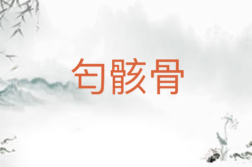 匄骸骨