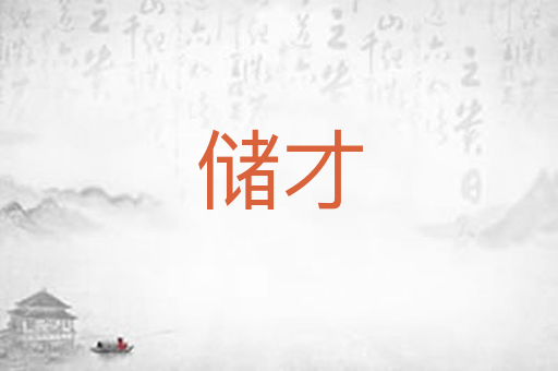 储才