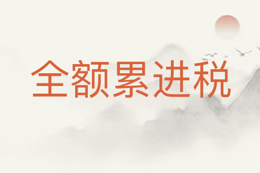 全额累进税