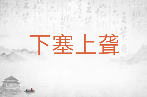 下塞上聋