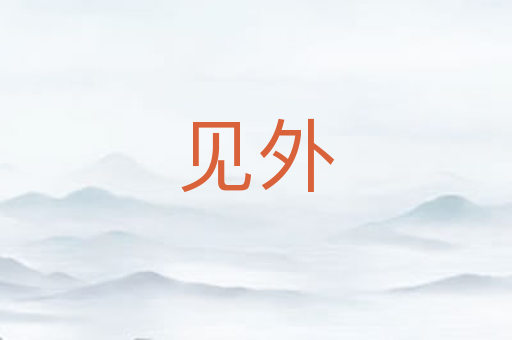 见外