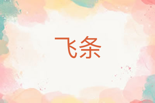 飞条