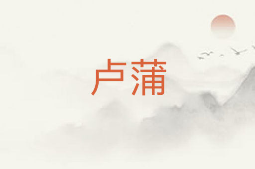 卢蒲