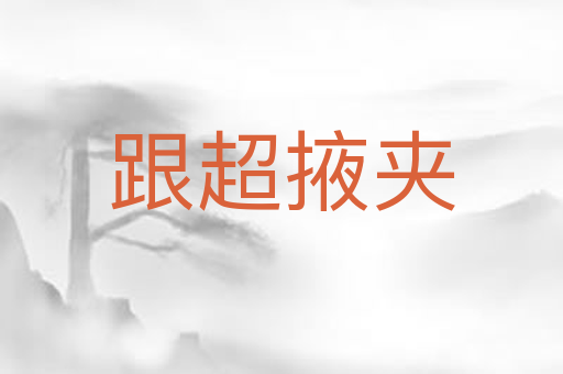 跟超掖夹