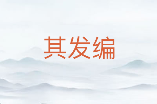 其发编