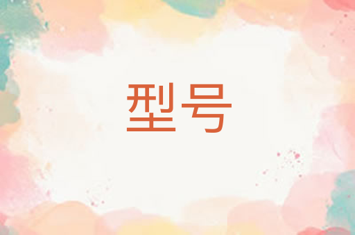 型号