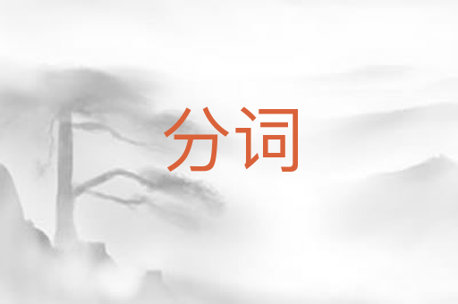 分词