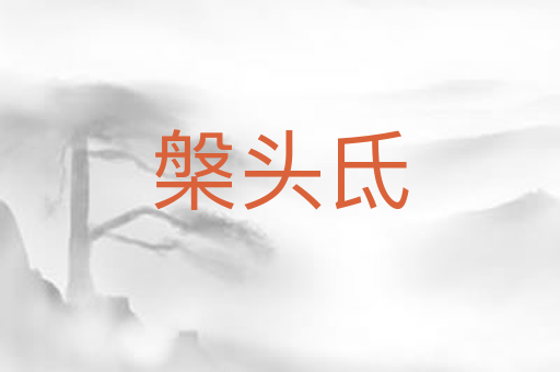 槃头氐