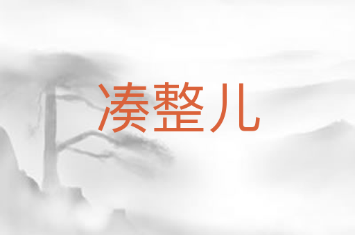 凑整儿