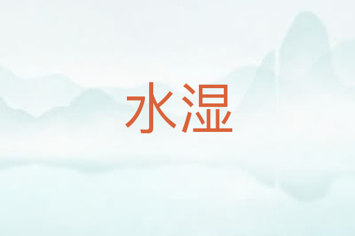 水湿