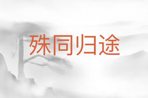 殊同归途