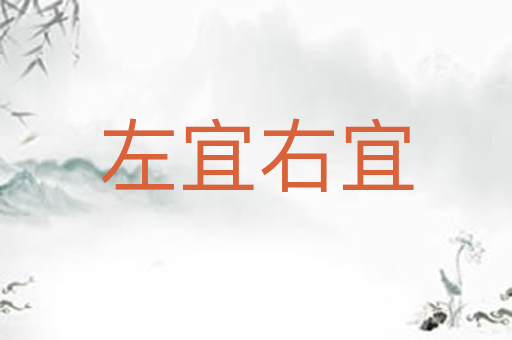 左宜右宜